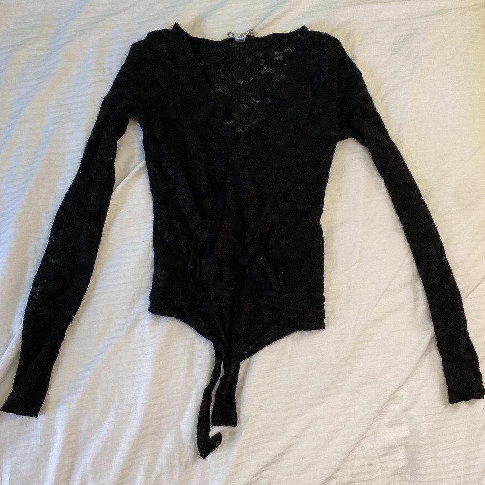 Free People Long Sleeve Bodysuit